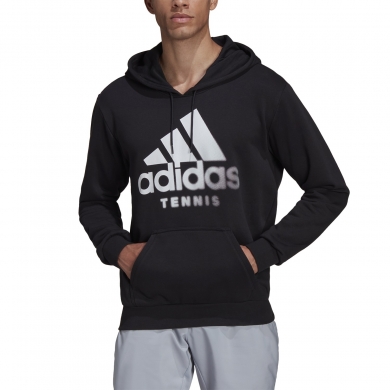 adidas Leisure Hoodie Hoody Category Graphic (Cotton Blend) black Men